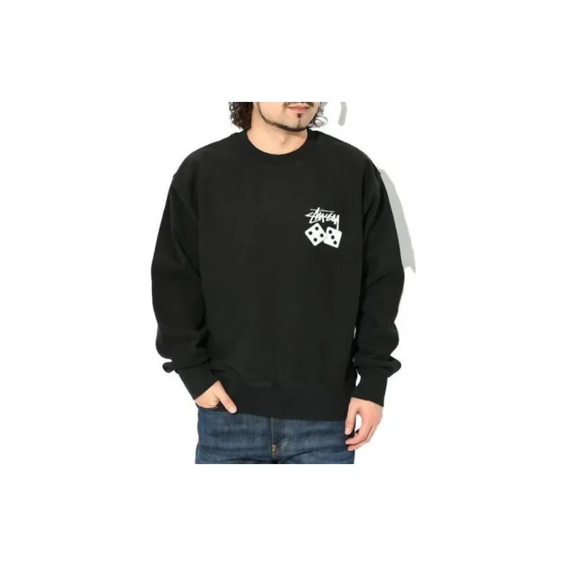Stussy Dice Pigment Dyed Crew-5