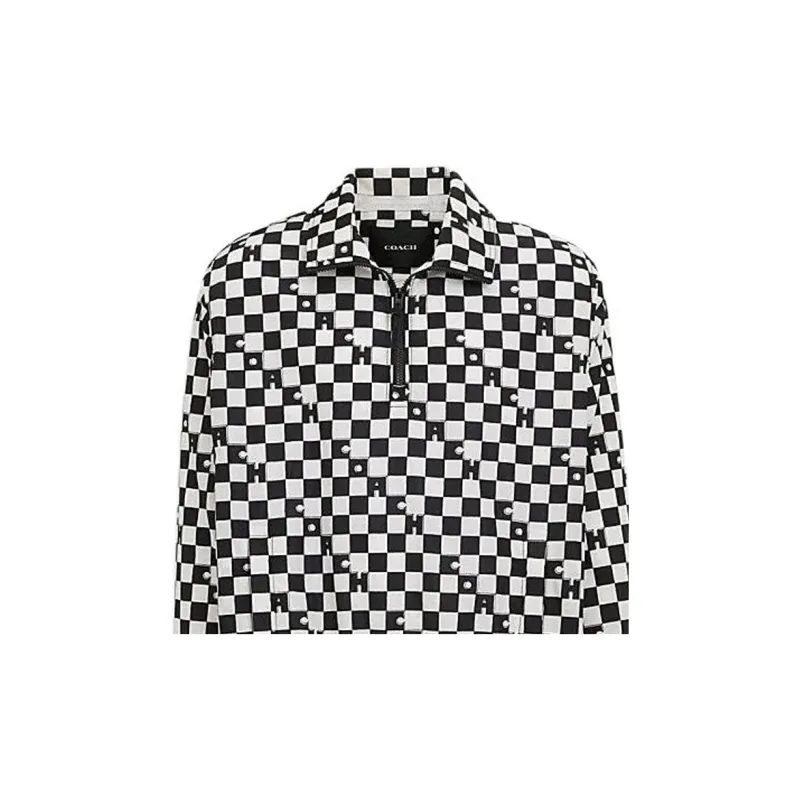 COACH SS24 Jackets Coats Men's Black-3