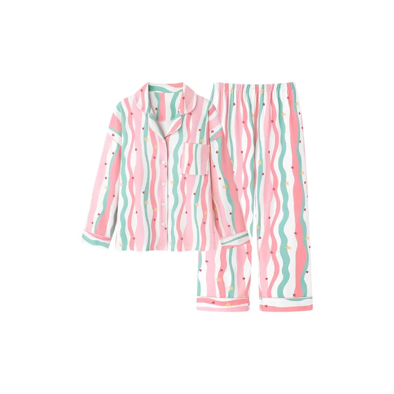 Mulong Family Pajama Set Women's Multicolor-0