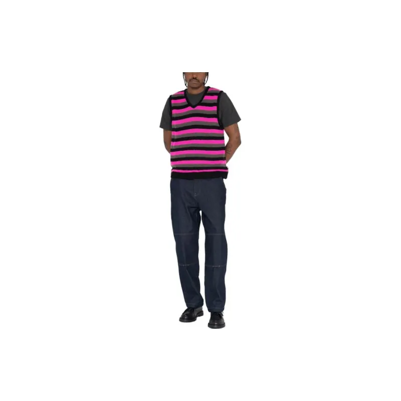 Stussy Striped Sweater Vest-7