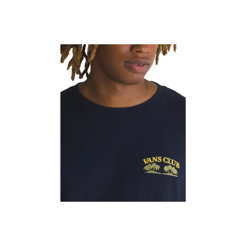 Vans SHORE CLUB SS T-Shirt Men's Marine Blue-3