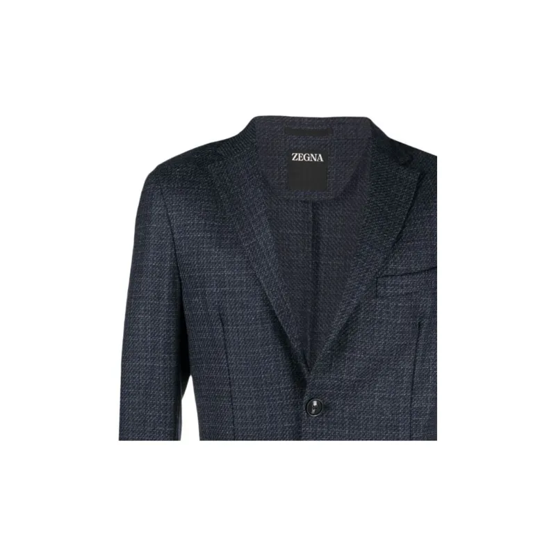 Ermenegildo Zegna Single breasted Wool Blazer-5