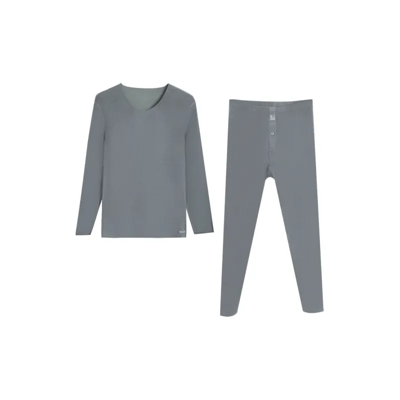 Red bean Men Thermal Sets-2