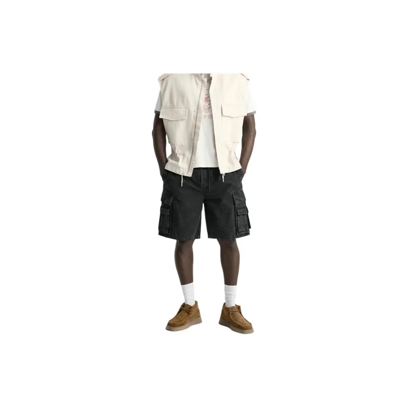 ZARA Casual Shorts Men's Dark Gray-3