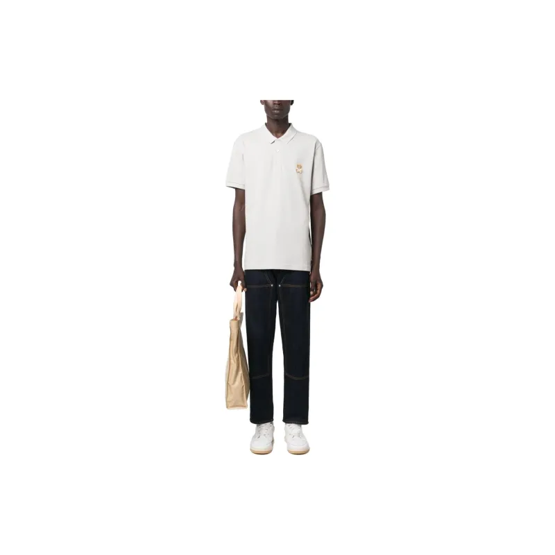 MOSCHINO Teddy-bear Patch Polo Shirt-1