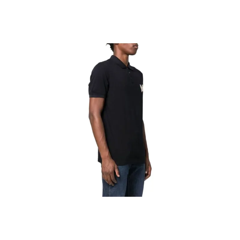 EMPORIO ARMANI Polo Shirts Men Black-3