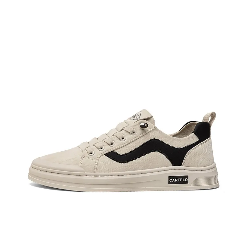 CARTELO Anti Slip And Wear Resistant Lightweight Low Top Skateboard Shoes Men's-4