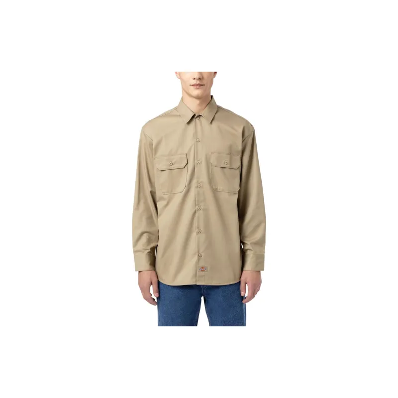 Dickies Shirts Men Khaki-3