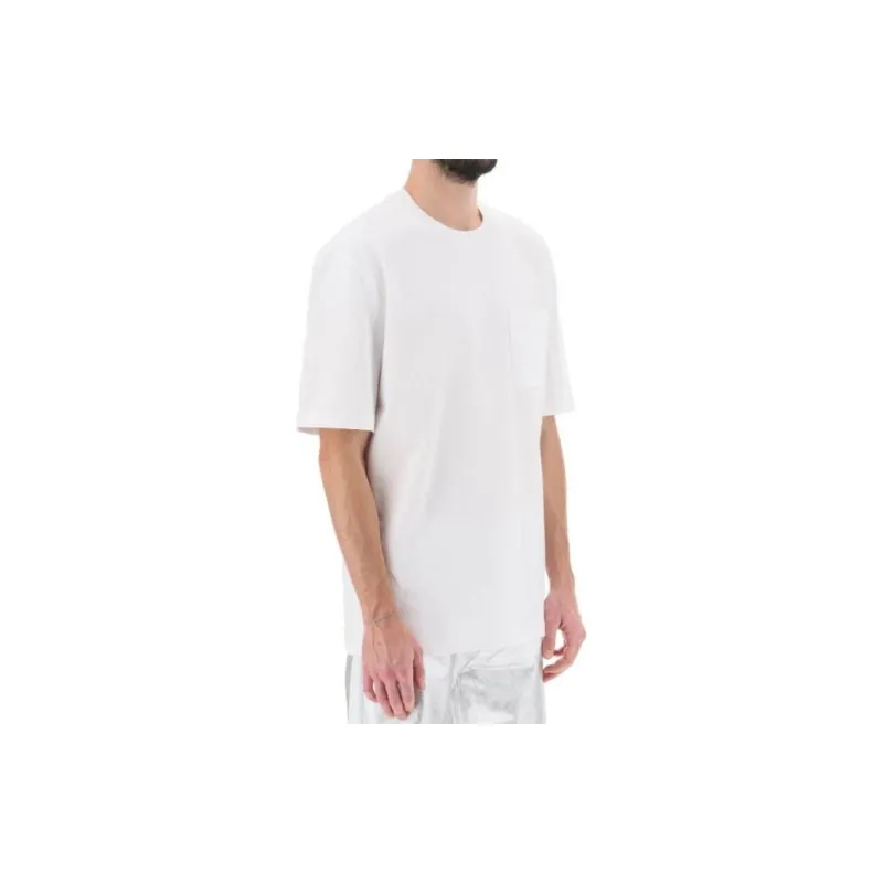 Ferragamo T-Shirts Men White-2