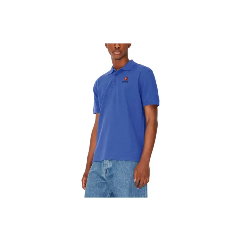KENZO Polo Shirts Men Blue-5