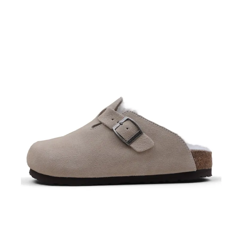 East Garden Works EVA Cork Sole Slip Resistant Abrasion Resistant Birkenstock Closed Toe Slippers Unisex-13