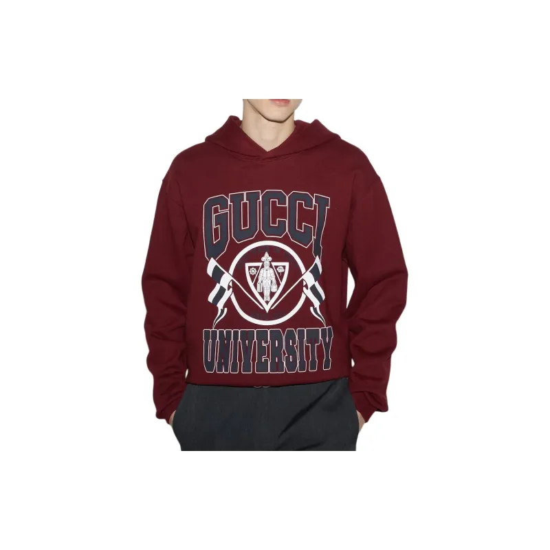 GUCCI Printed Jersey Hoodie-3