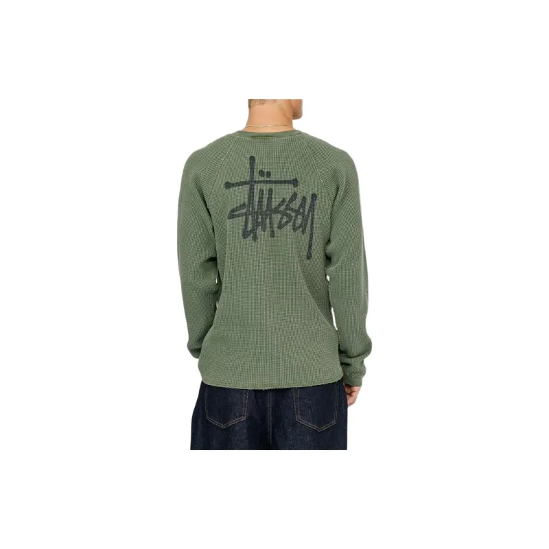 Stüssy Basic Thermal T shirt-18