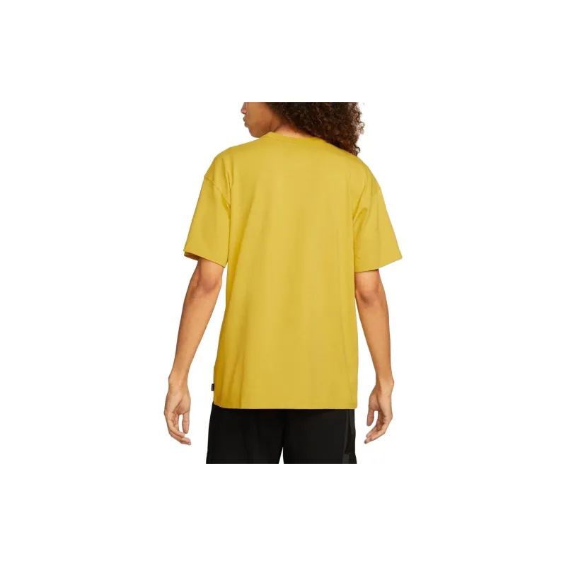 Nike T Shirts Men Yellow-4