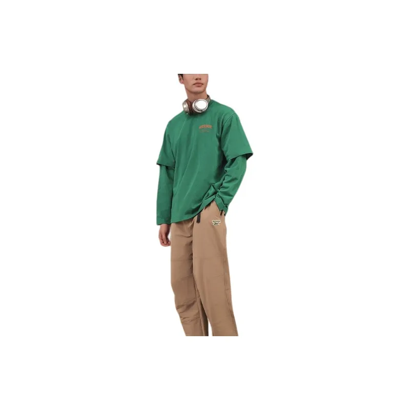 Reebok T Shirts Unisex Dark Green-2
