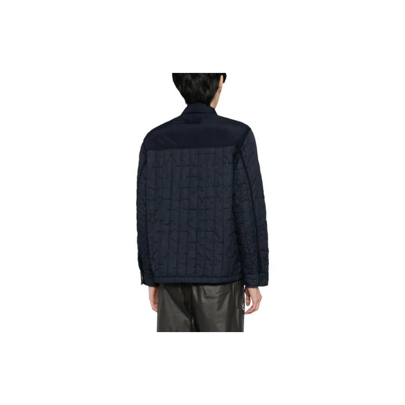 STONE ISLAND Compass appliqué Quilted Jacket-2