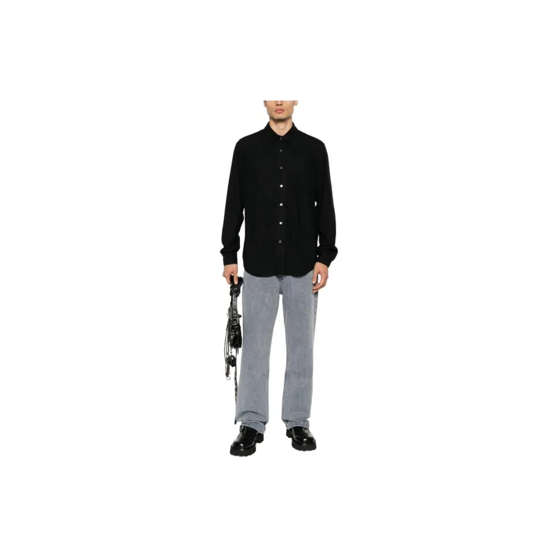 OUR LEGACY Long Sleeved Buttoned Shirt-1