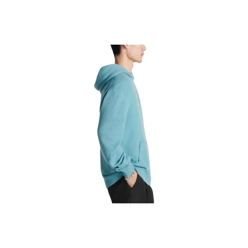 DIOR Logo Patch Long Sleeved Hoodie-10