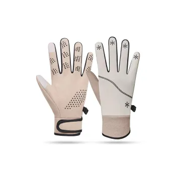 Yi Bu Kang Dralon Composite Crystal Fleece Gloves Unisex
