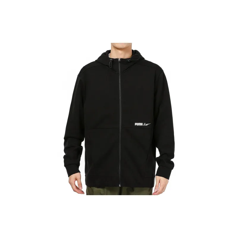 PUMA Spring And Autumn Jacket Men's Black-2