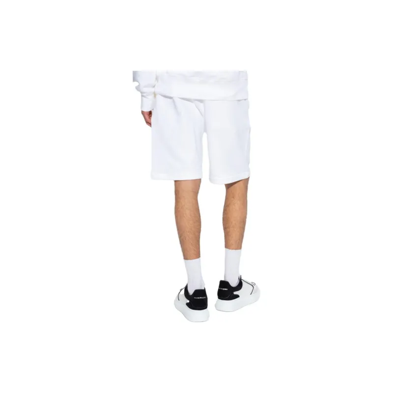 Alexander McQueen Logo Printed Bermuda Shorts-3