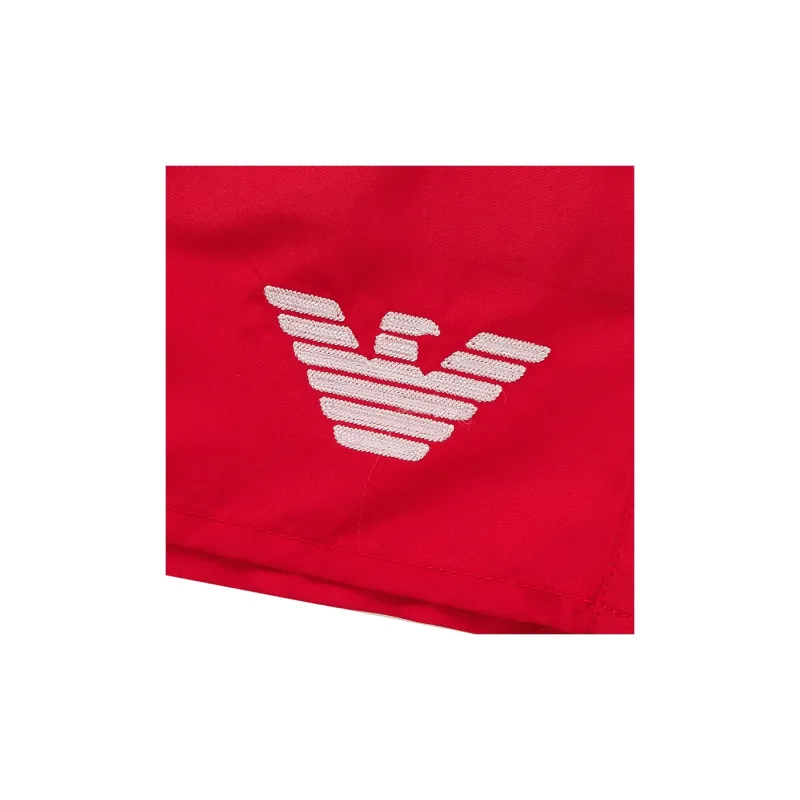 EMPORIO ARMANI SS24 Beach Shorts Men's Red-6