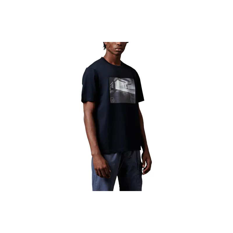 C.P.Company T Shirts Men Black-2