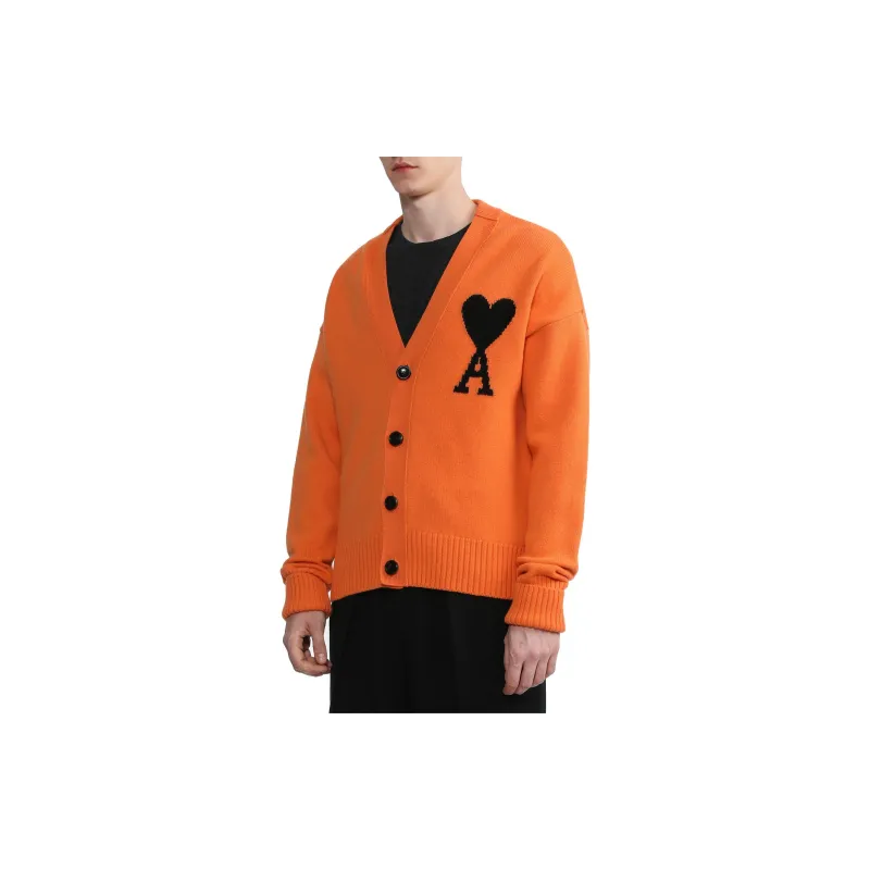 AMIPARIS Sweaters Men Orange-2