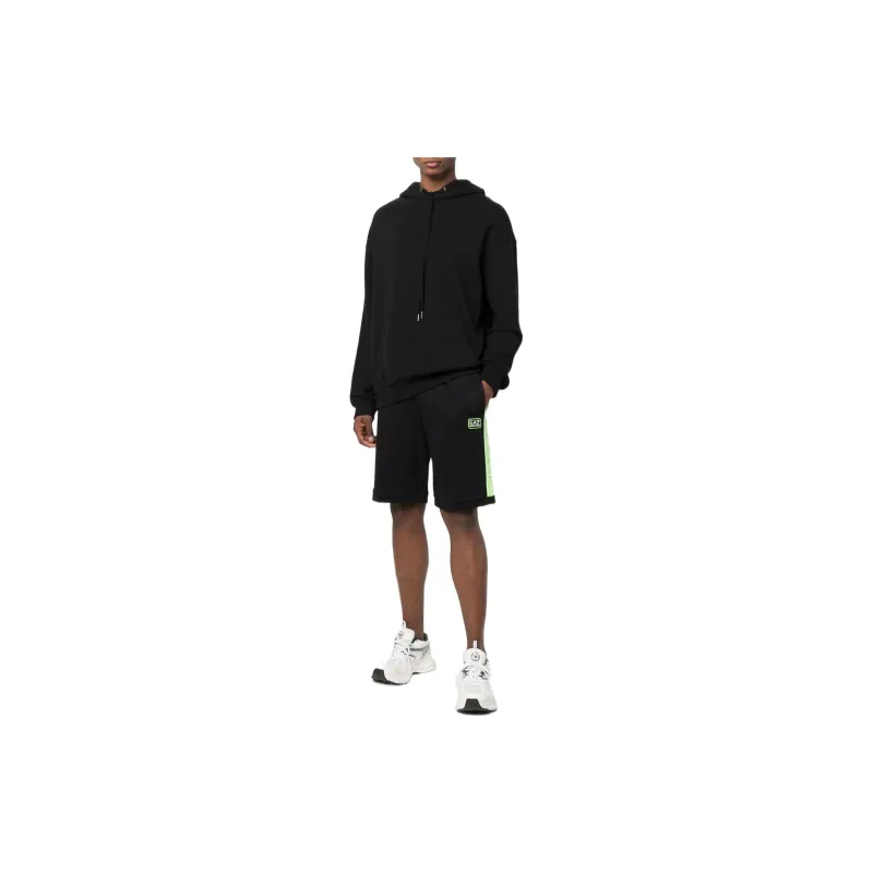 EMPORIO ARMANI EA7 Casual Shorts Men Black-1