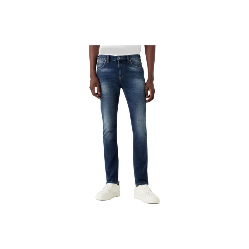 EMPORIO ARMANI Mid rise Straight leg Jeans-2