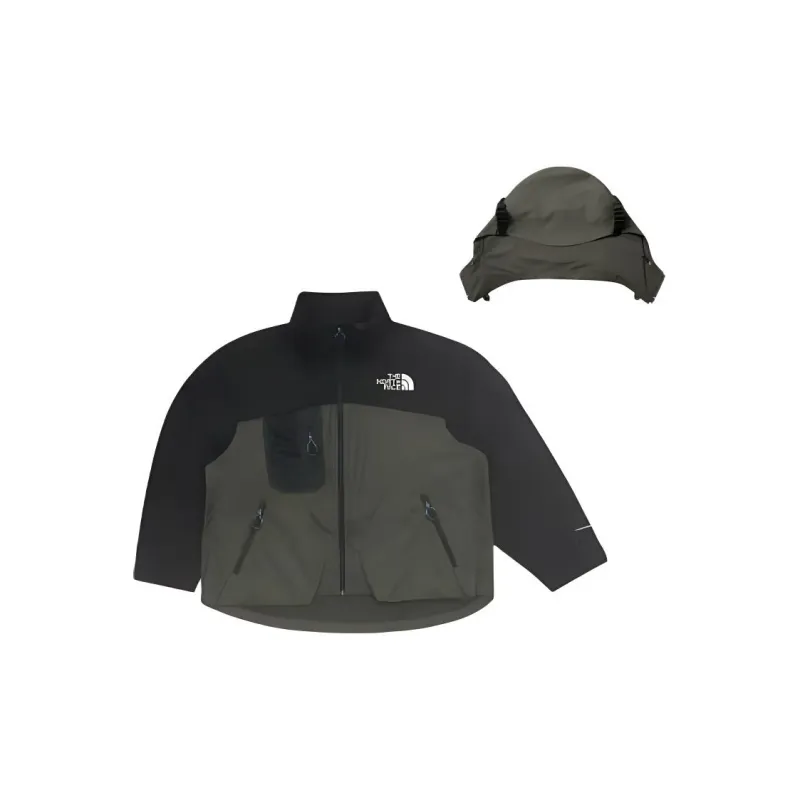 THE NORTH FACE UE Series Jackets Coats Women's Gray Umber Green-1