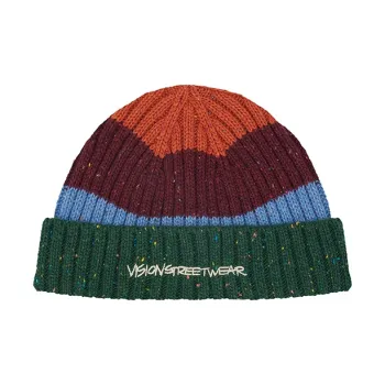 Vision Street Wear Acrylic Polyester Sheep Wool Polyamide Cotton Regenerated Cellulose Fiber Beanies Unisex