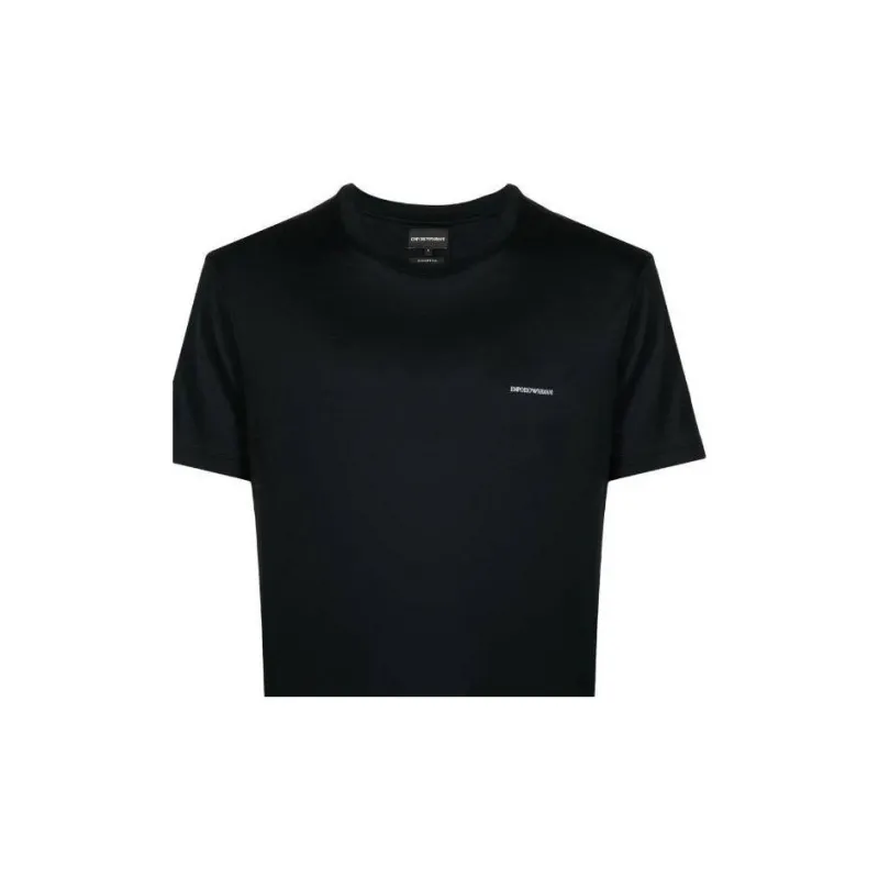 EMPORIO ARMANI Logo Printed Crewneck T Shirt-4