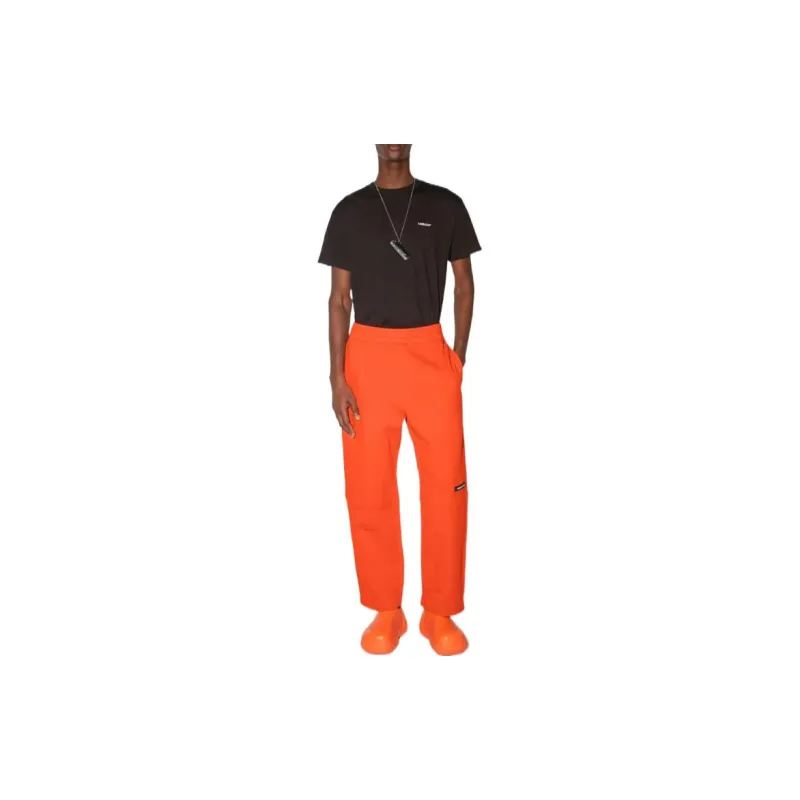 AMBUSH Knitted Sweatpants Men Orange-1