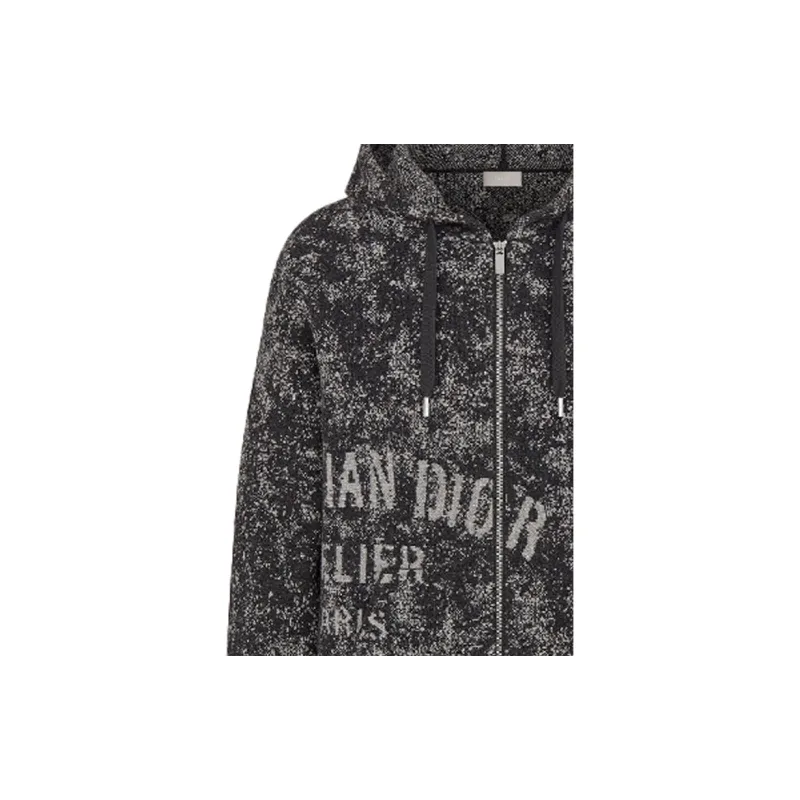 DIOR Quarterly New Products Sweatshirts Men Gray-5