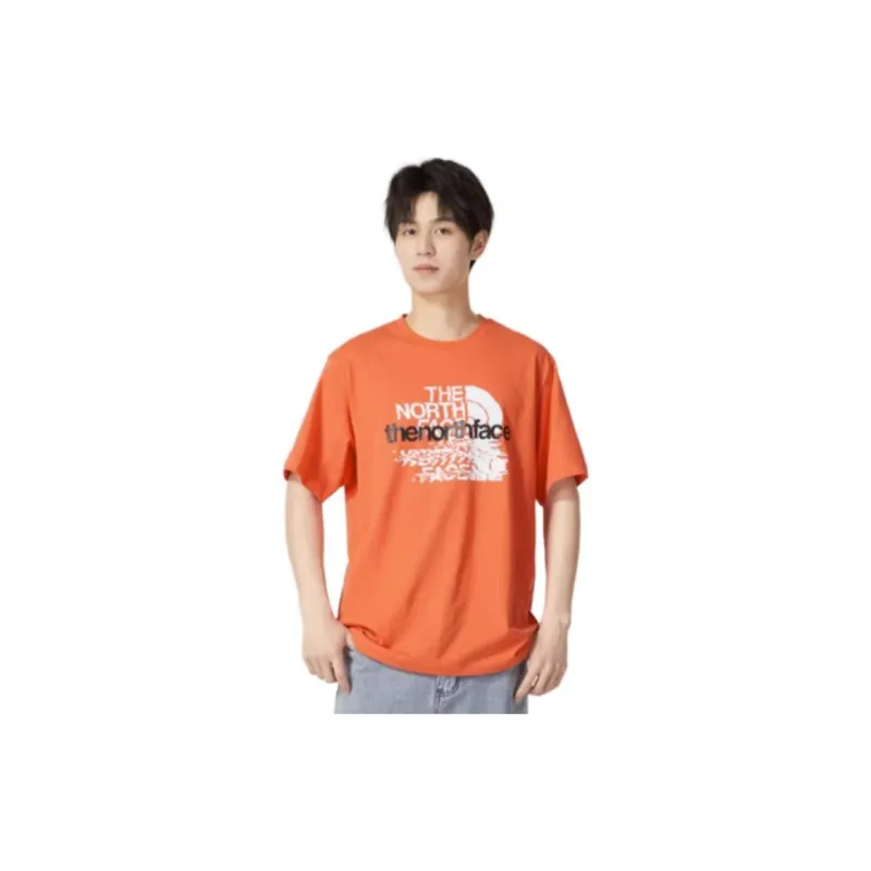 THE NORTH FACE T Shirt Men's Orange-1
