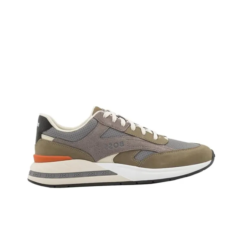 HUGO BOSS Kurt Low-Top Casual Shoes Men's Army Green-1