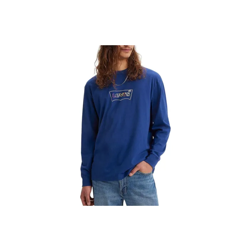 Levi’s Graphic Long-Sleeve Authentic T-Shirt T-Shirt Men's Blue-2