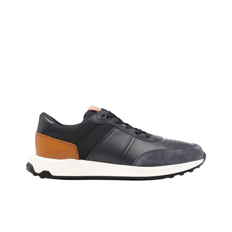 TOD'S Panelled Lace Up Sneakers-1