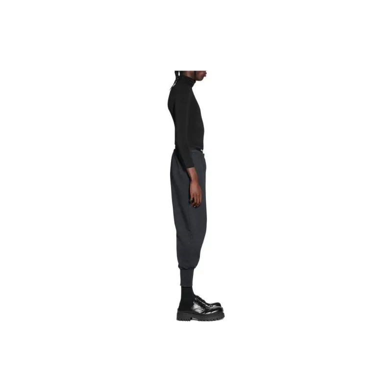 Balenciaga Sports Pants Men's Black-4