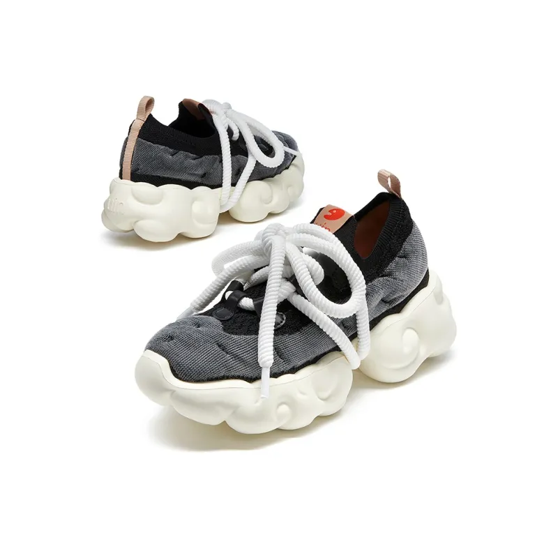 U.IN Painted Travel Cloud Collection Low Top Chunky Sneakers Women's-51