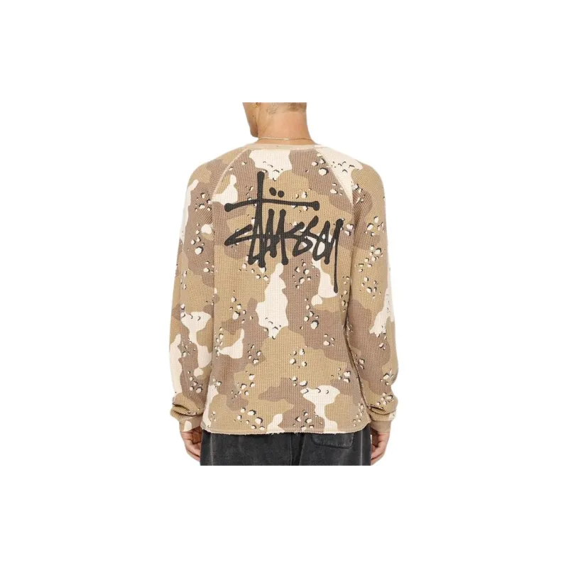 Stüssy Basic Thermal T shirt-8