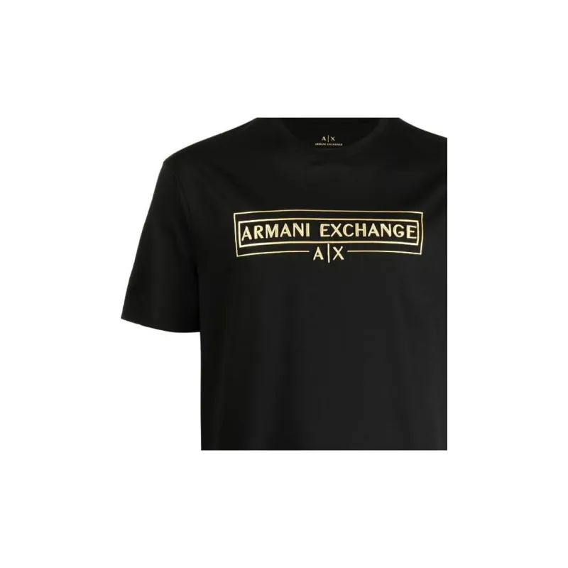 ARMANI EXCHANGE SS23 T Shirt Men's Black-2