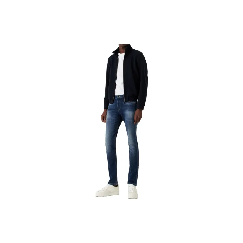 EMPORIO ARMANI Mid rise Straight leg Jeans-1