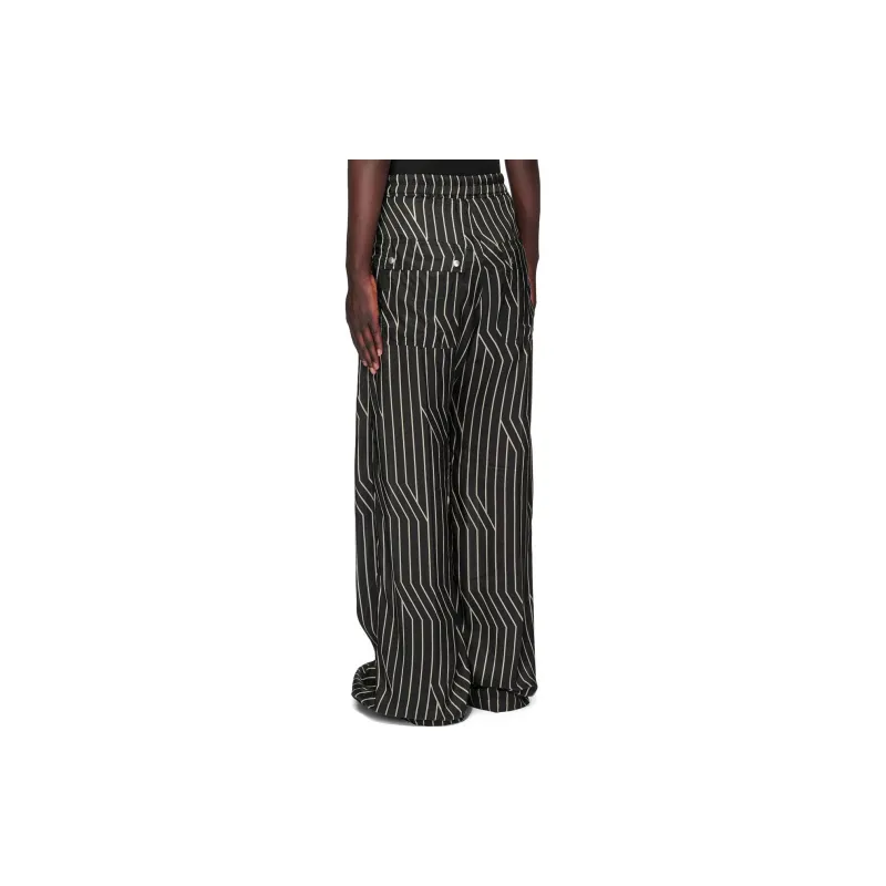 RICK OWENS SS23 Casual Pants Men Black-2