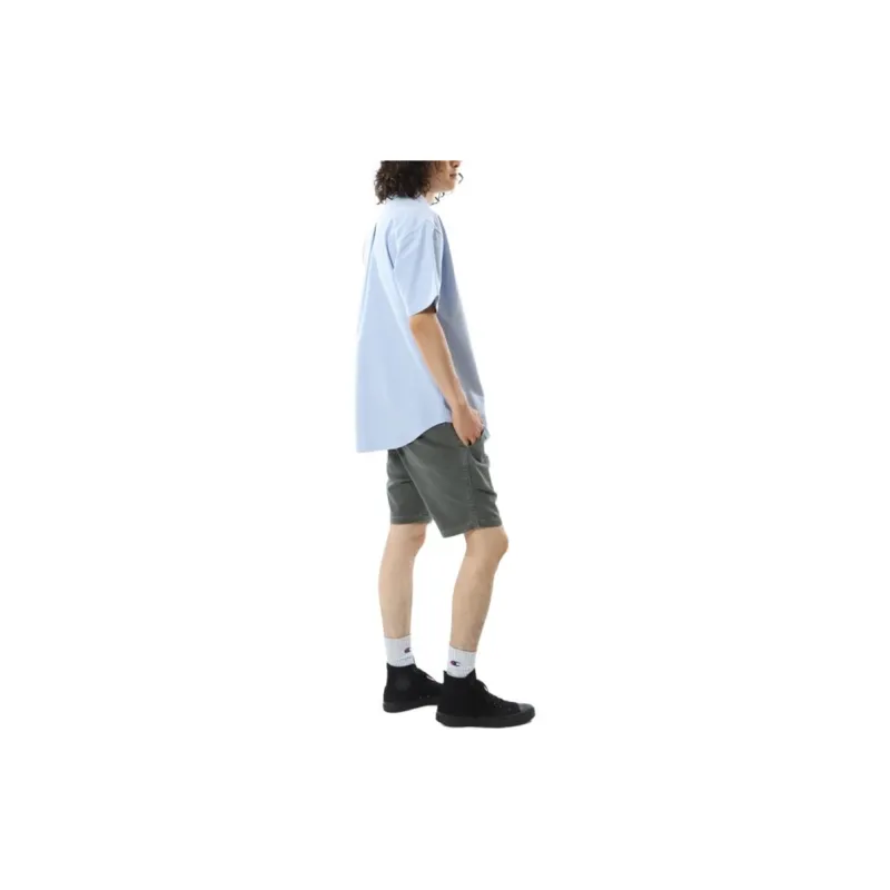 Champion SS24 Polo Shirt Men's Light Blue-3