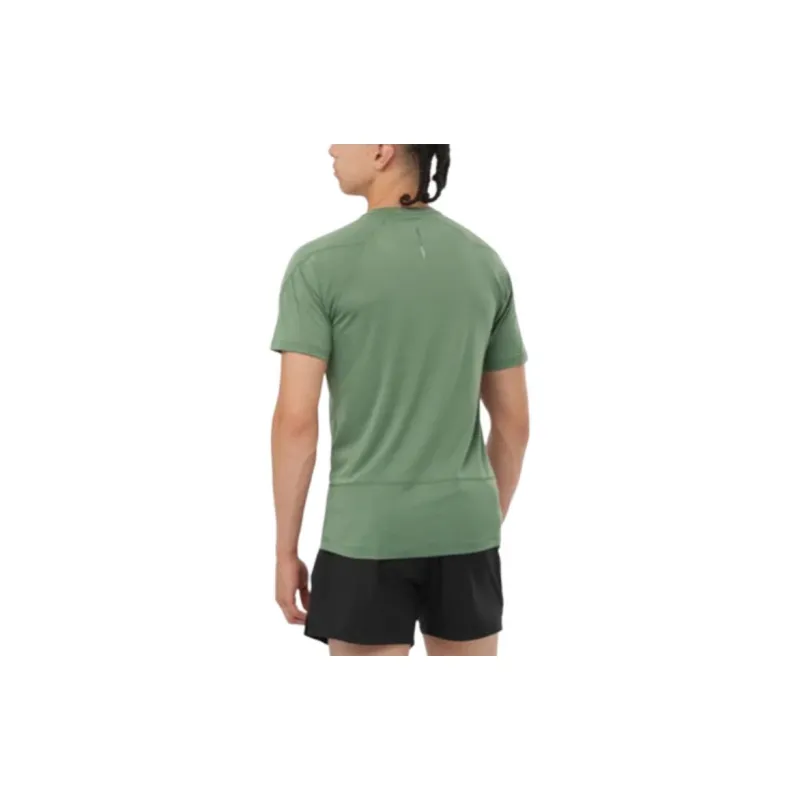 SALOMON CROSS RUN T-Shirt Men's Laurel-2