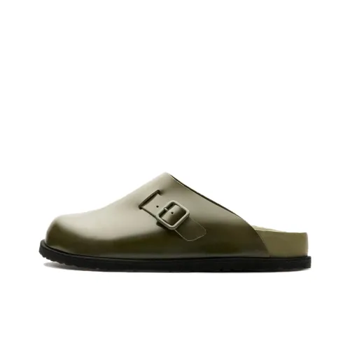 Birkenstock 33 Dougal Leather Slippers