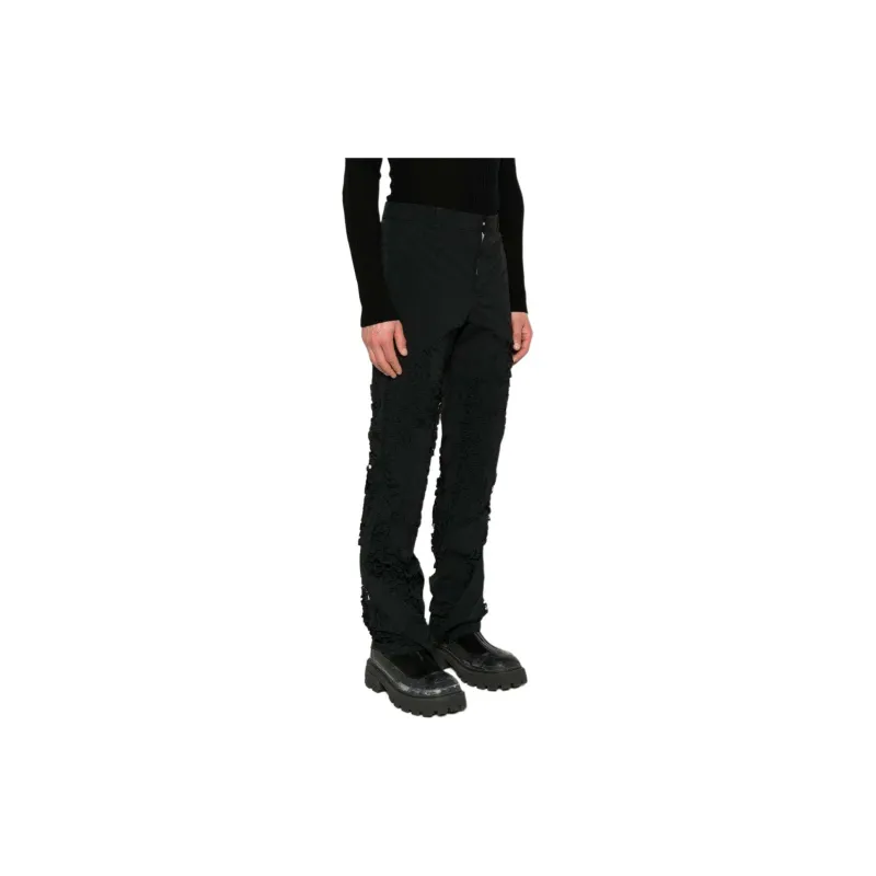 HELIOT EMIL Morphogens Mid-rise Straight-leg Trousers-3