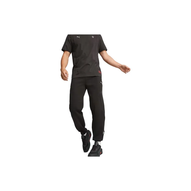 PUMA Scuderia Ferrari Knitted Sweatpants Men Black-3